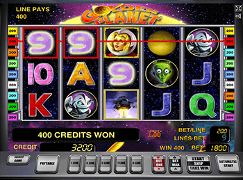 игровой автомат Golden Planet