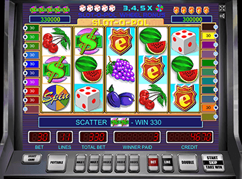 Slot-O-Pol Deluxe на зеркале